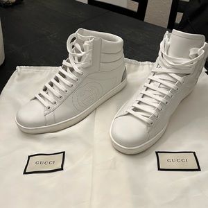 Mens Hightop Gucci Sneakers Size 7.5